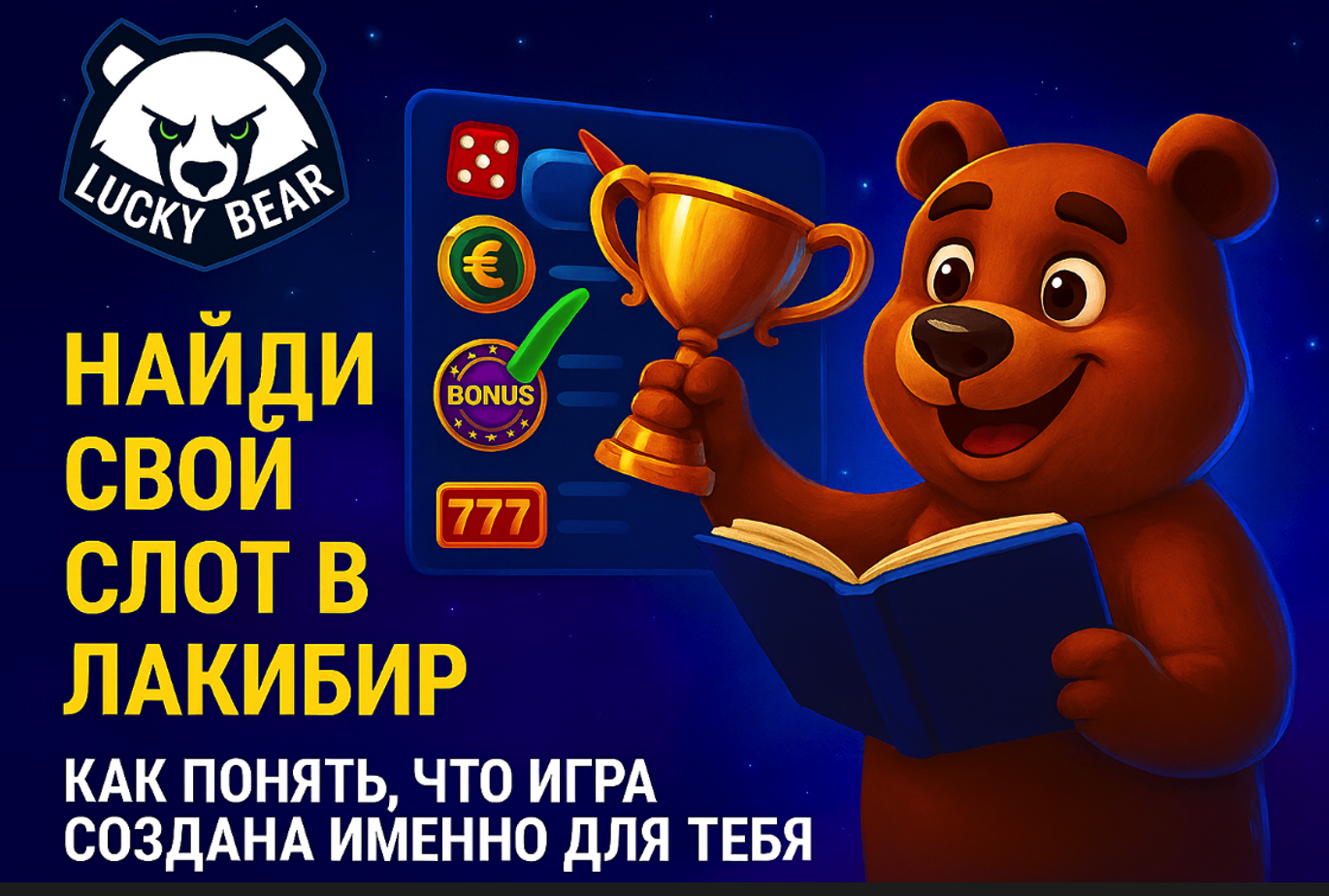 Найди свой слот в Lucky Bear: как понять, что игра создана именно для тебя