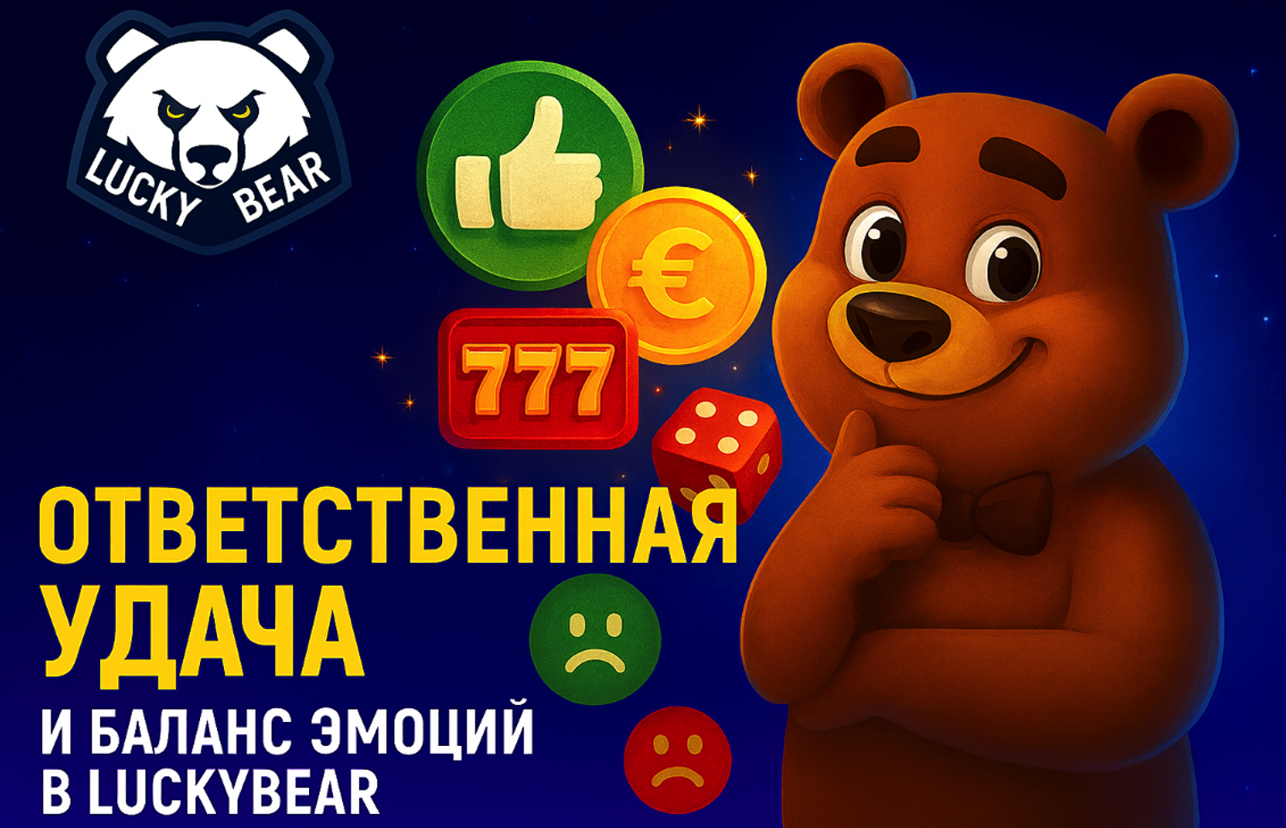 Ответственная игра и баланс эмоций в LuckyBear