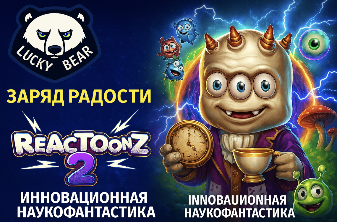 LuckyBear: Reactoonz 2