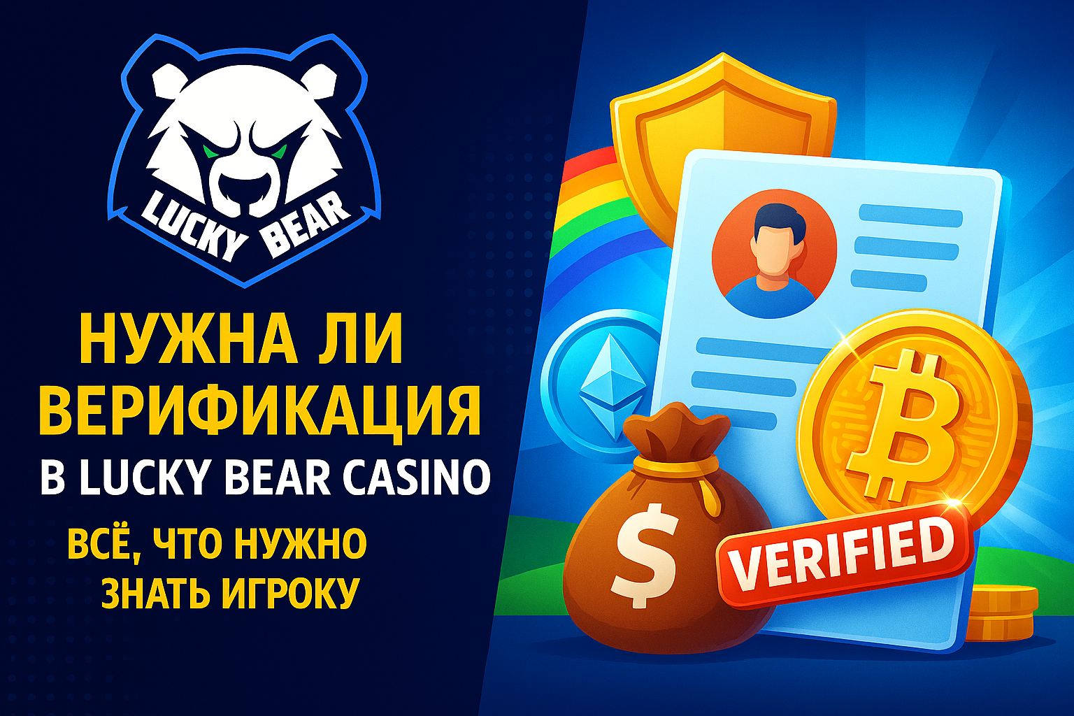 Нужна ли верификация в Lucky Bear Casino: всё, что нужно знать игроку